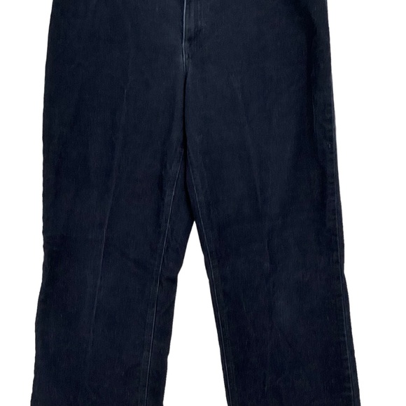 LL Bean Size 12 Black Cotton/Spandex Corduroy Favorite Fit Pants - Picture 2 of 8